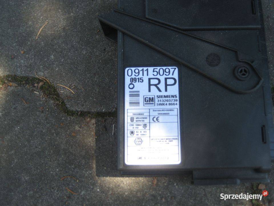 opel corsa c 12 benzyna moduł komfortu 09115097 Rakoniewice