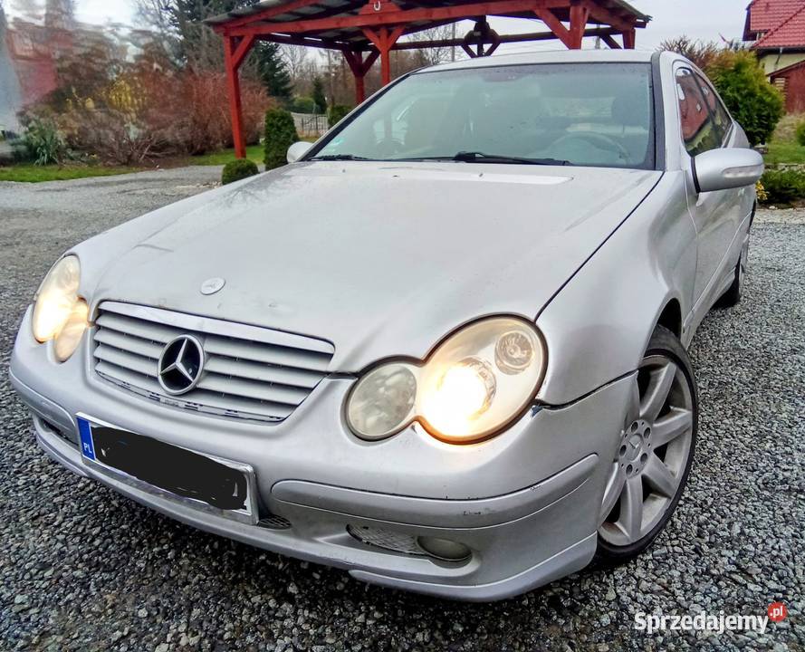 Mercedes coupe c klasa LPG gaz 23 kompresor