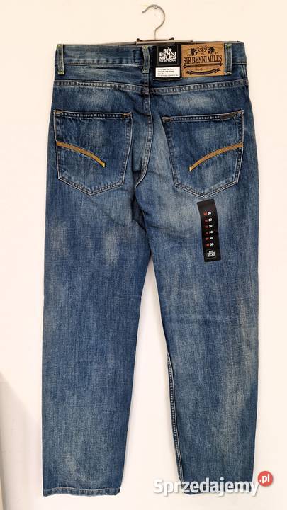 Nowe spodnie jeans Sir Benni Miles W30 S Nowy Dwór Mazowiecki