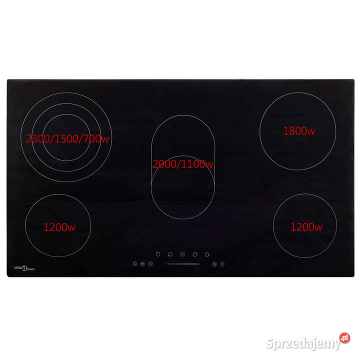 vidaXL Płyta ceramiczna z 5 palnikami dotykowa Warszawa