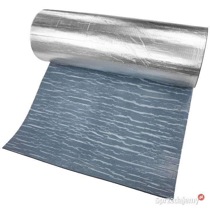 Mata pianka gumowa termoizolacyjna z aluminium