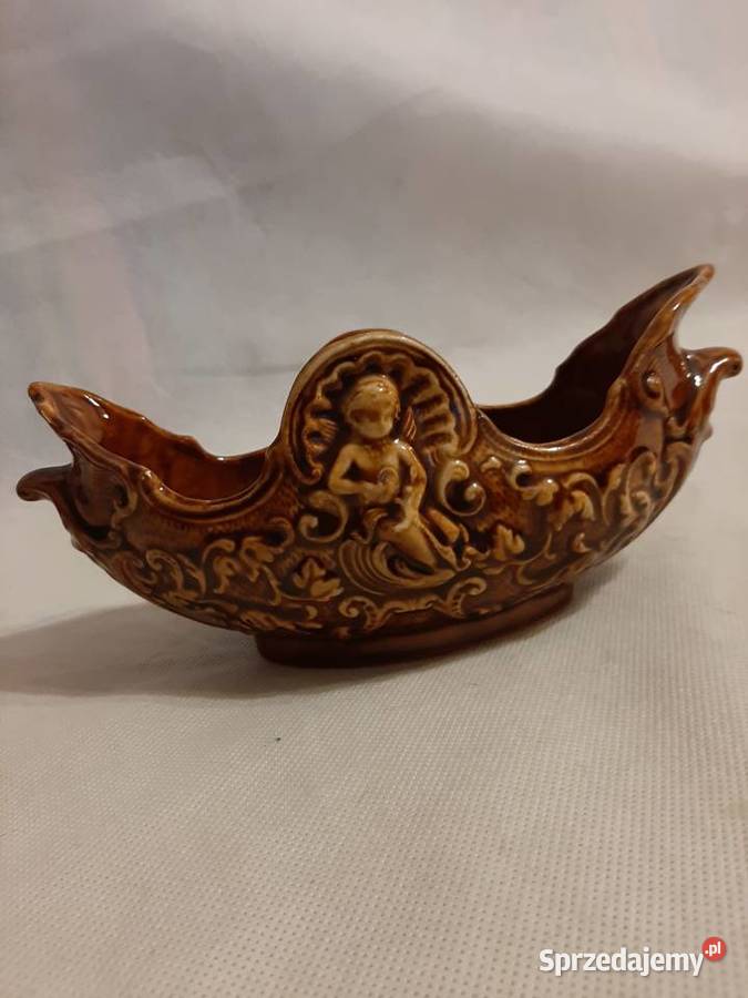 Ikebana fajans naczynie misa żardiniera gondola Inowrocław sprzedam