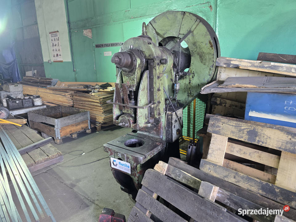 Mimośrodowa prasa mechaniczna 50 ton OHMACH LE pełny VAT Biskupice