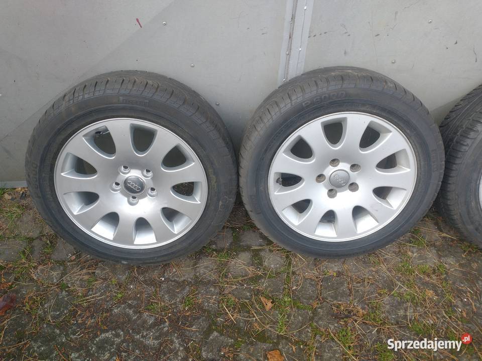 Koła aluminiowe 5x112 audi VW 205 55 16 letnie Świebodzice