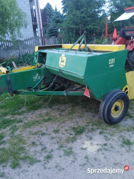 Sprzedam prasę John Deere 221 Rolnictwo łódzkie sprzedam