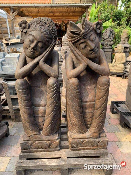 Shiva do ogrodu orientalnego H150 z kamienia zachodniopomorskie