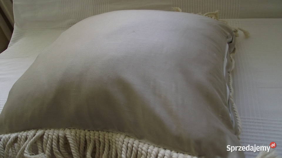 Poszewka makrama Leźnica Wielka-Osiedle