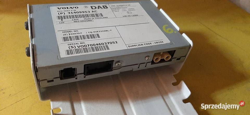 Tuner ECU Radio Volvo S60 II Lift 31409953AC Włoszczowa