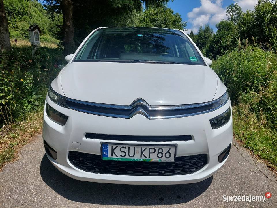 Citron C4 Grand Picasso 12 Niski Przebieg autoalarm Sucha Beskidzka