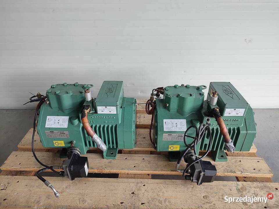 Sprężarka chłodnicza Bitzer 2DSL5K40S 9m3 CO2 Magazynowanie Niedźwiedź