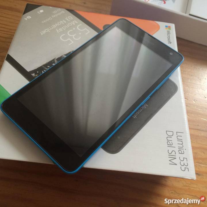 Microsoft Lumia 535 niebieski dualSIM Warszawa sprzedam