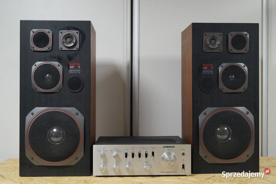 Wzmacniacz Emerson WS 503 z kolumnami Łódź