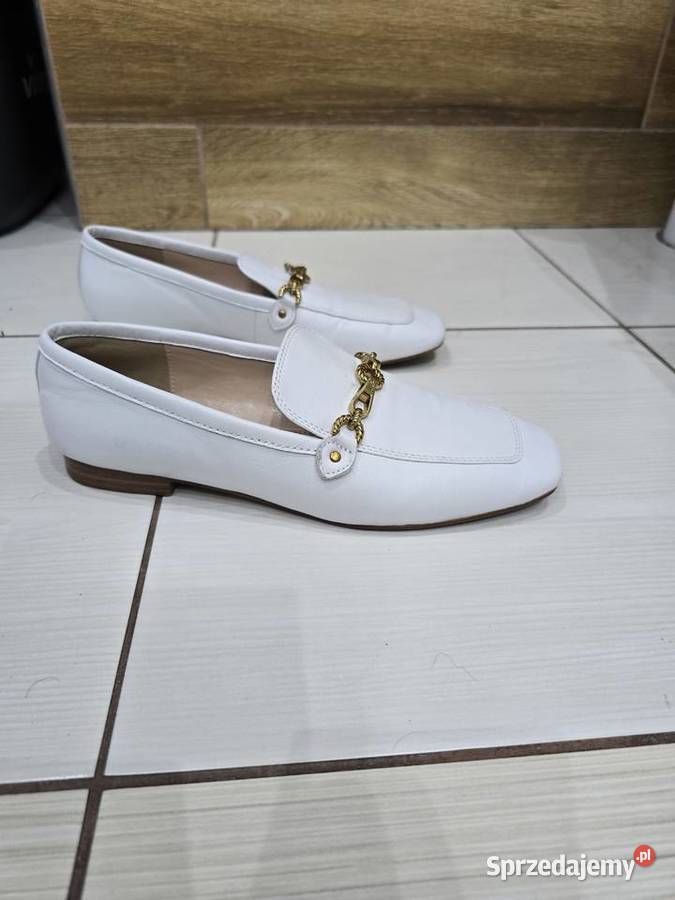 Guess białe skora mokasyny 37 Warszawa