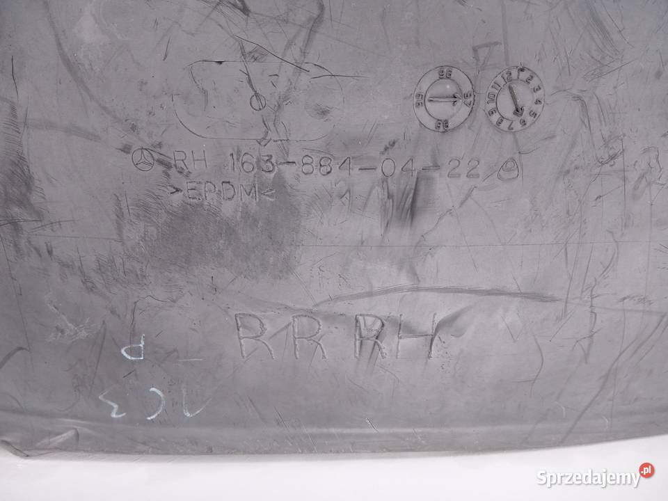NADKOLE PRAWY TYŁ MERCEDES ML W163 1638840422 Nowy Tomyśl
