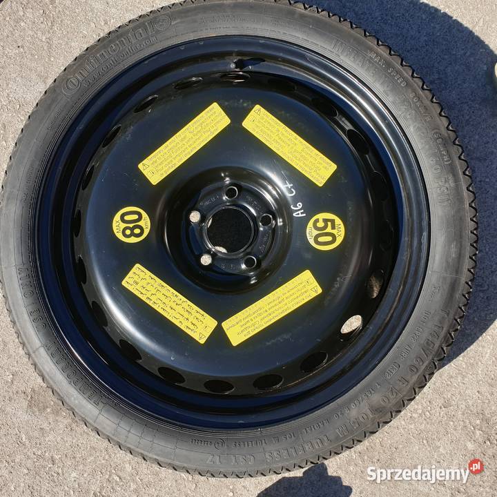 AUDI A6 C7 KOLO DOJAZDOWE DOJAZDOWKA 20 Motoryzacja Łochowice