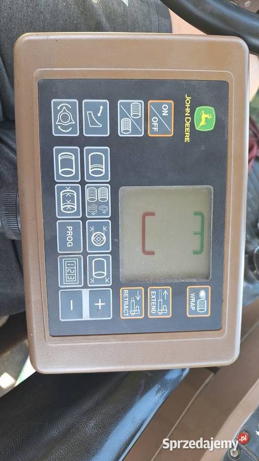 Prasa John Deere 592 siatka niski przebieg nieuszkodzony Ldzań