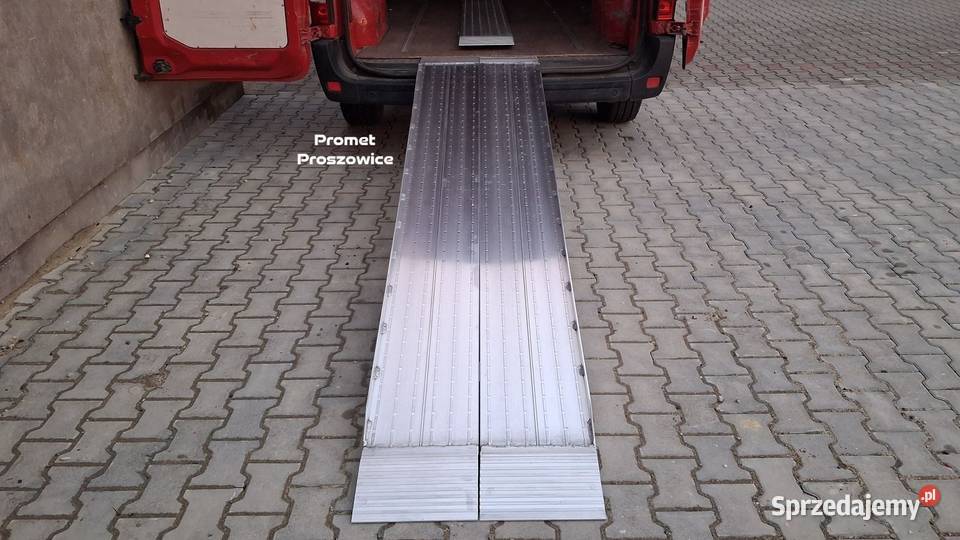 Rampa Aluminiowa 23 częściowa 295 x 98 ranty Proszowice