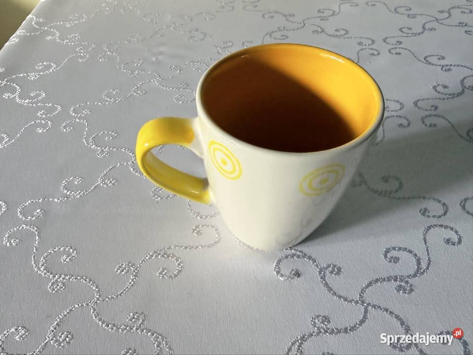 Kubek ceramiczny 250 ml kolorowy Vintage Retro Czerwionka-Leszczyny