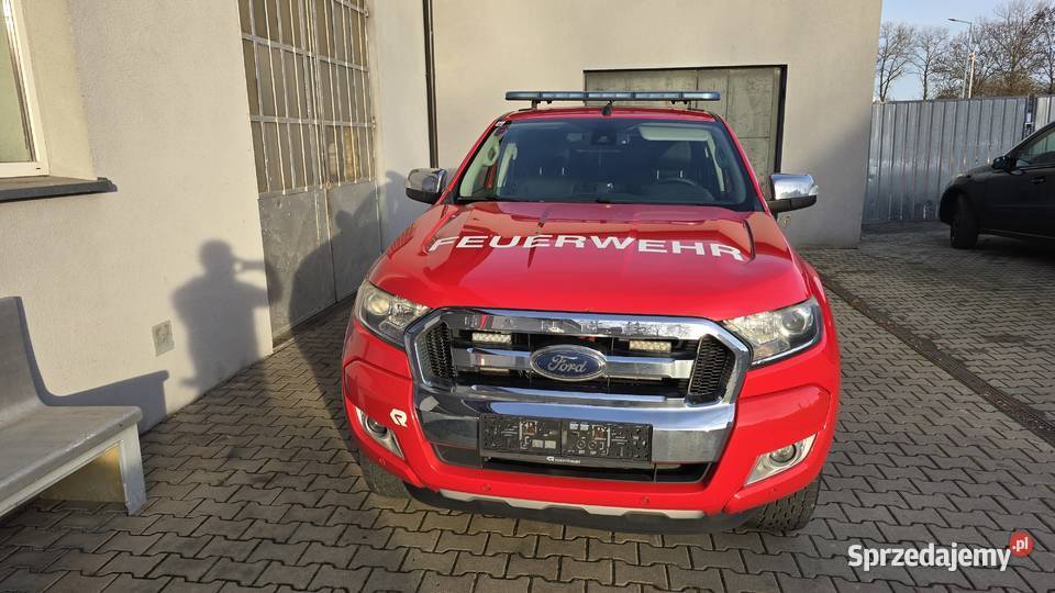 Ford Ranger Autm Limited 2017r Wóz strażacki Nowy Świętów