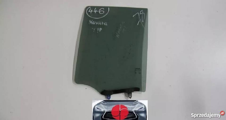 NISSAN NAVARA D22 SZYBA BOCZNA DRZWI TYLNYCH Nowy Tomyśl