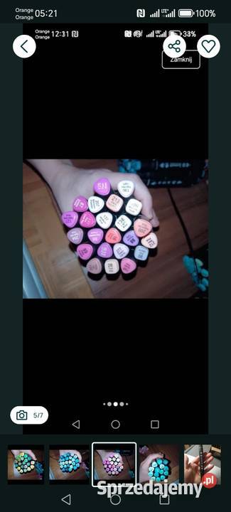 Sprzedam dużą ilością markerów Przedbórz