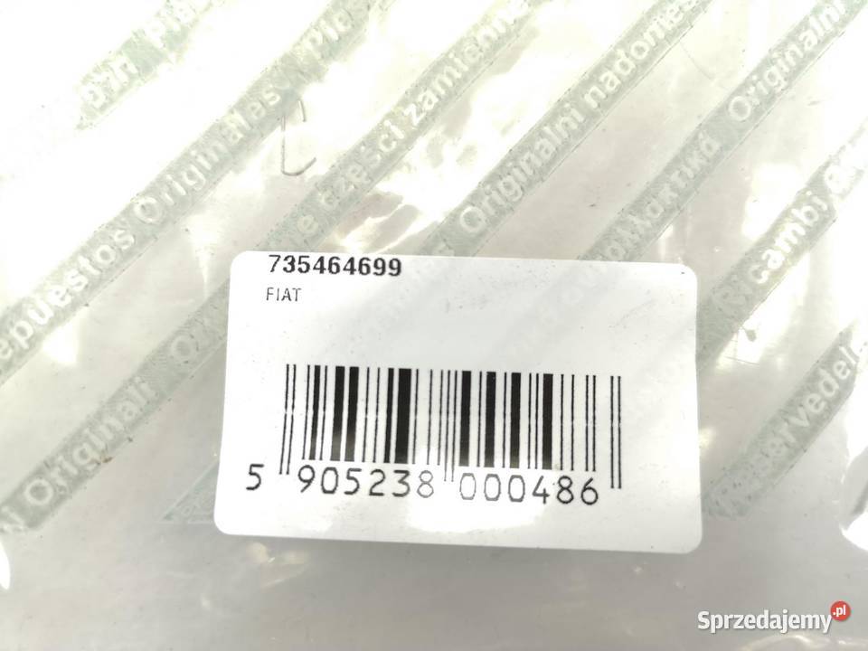 RAMKA RURY WYDECHOWEJ ZDERZAKA FIAT PANDA 0311 Listwy i nakładki