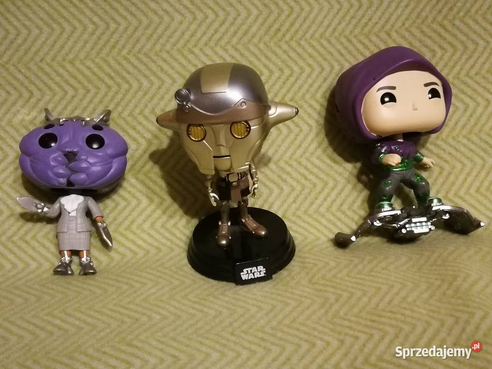Zestaw 3 figurek Funko POP Marvel i Star Wars Szczecin