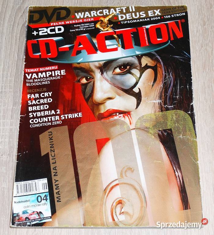 Magazyn CDACTION numer 100 z czerwca 2004 roku Rok wydania 2004 Gliwice