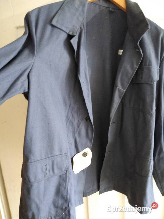 Bluza robocza drelich nowa zabytek z PRL Dąbrowa Górnicza