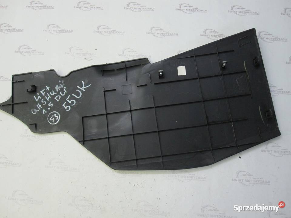 QASHQAI I J10 LIFT 11r osłona tunelu prawa Osłony i zaślepki sprzedam