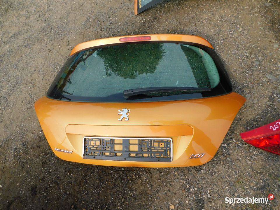 peugeot 207 lampa prawa WYSYŁKA śląskie
