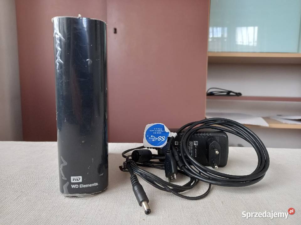 Dysk zewnętrzny 4TB WD Elements 35 USB 30 Dyski Tomaszów Lubelski sprzedam
