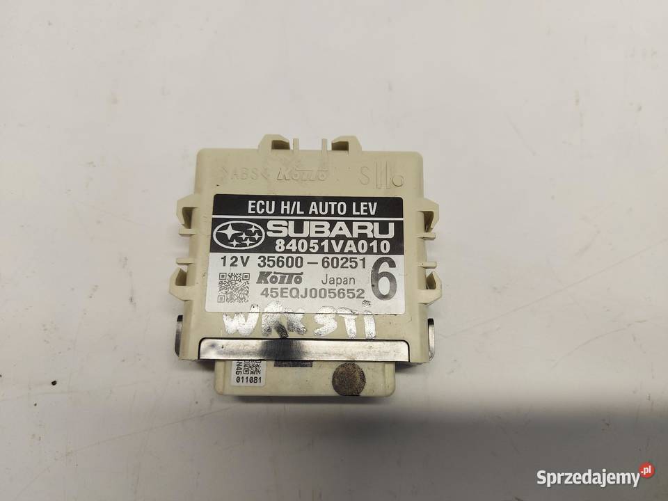 Subaru WRX STI 2015r sterownik moduł świateł