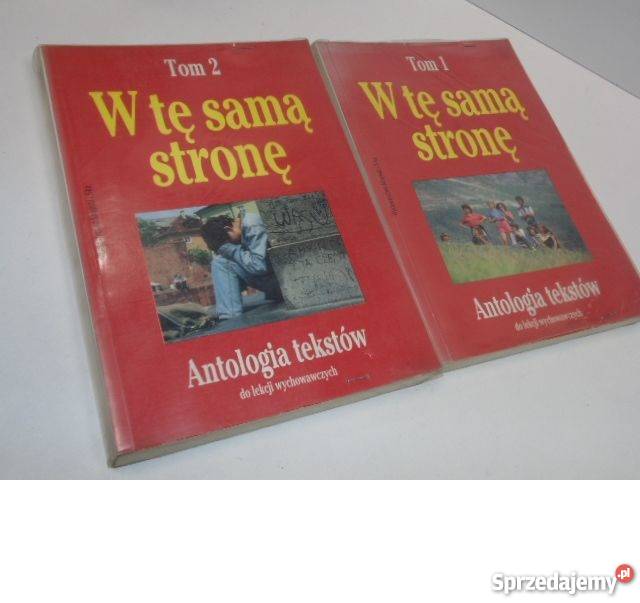 W TĘ SAMĄ STRONĘ 12 ANATOLOGIA TEKSTÓW fa Szczecin