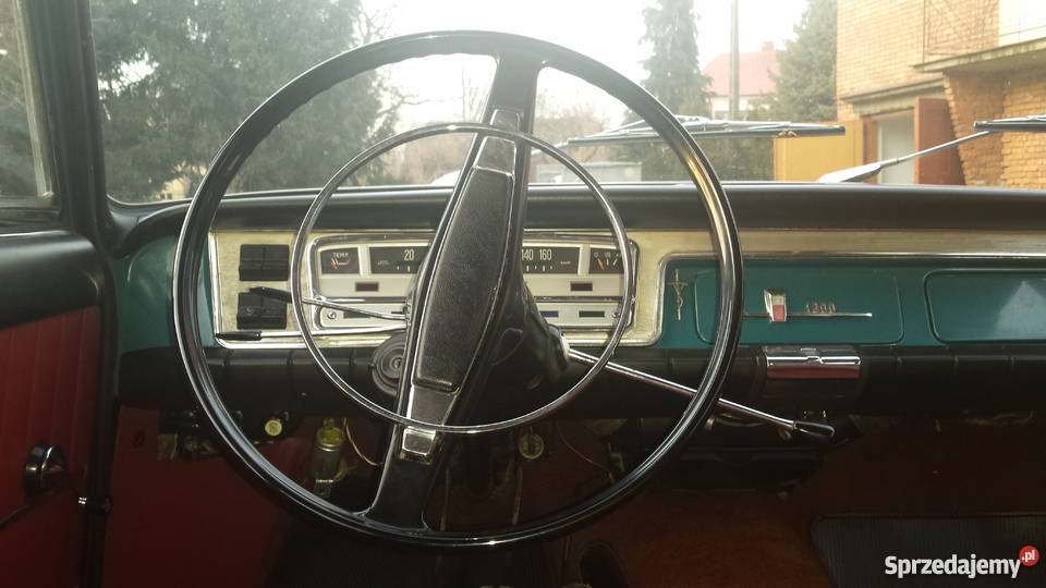 Fiat 125p 1972 biegi w kierownicy benzyna