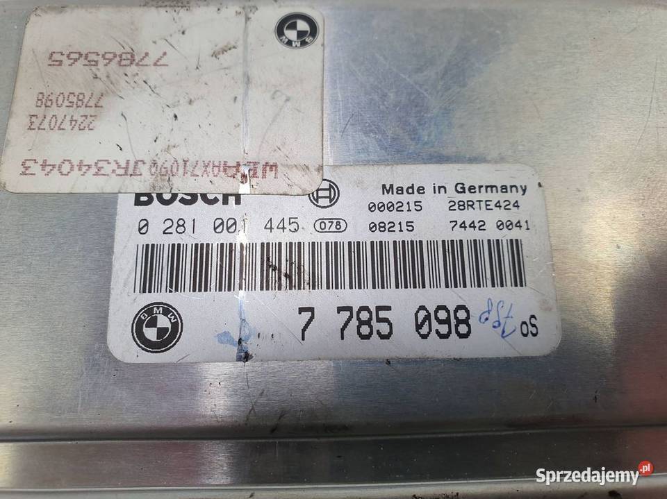 MODUŁ BMW E46 320 D 0281001445 Lipno sprzedam