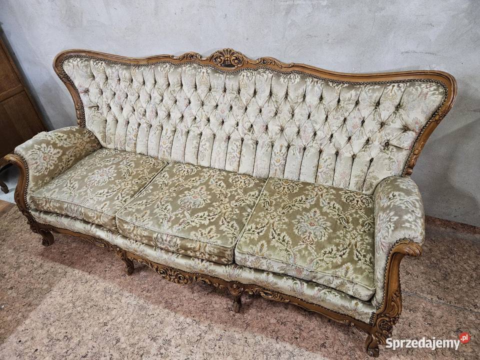 Sofa Ludwikowska 2 fotele Sofy i kanapy Dom i Ogród małopolskie Nowy Sącz