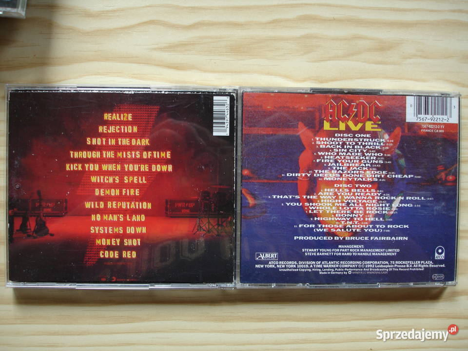 ACDC płyty CD CD Zielona Góra