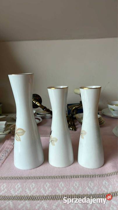 Wazon Niższy Seria Schattenrose Rosenthal Model Gdańsk