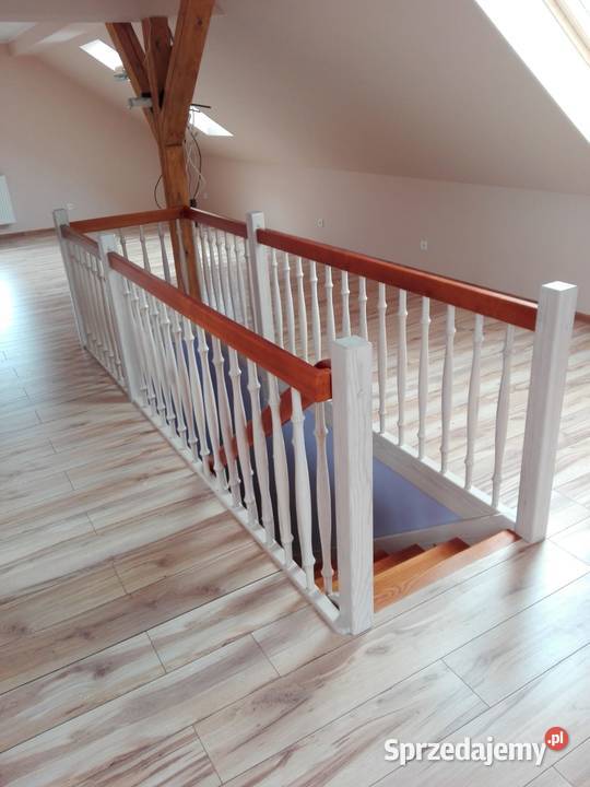 Schody drewniane jesionowe stopnie Szczecin