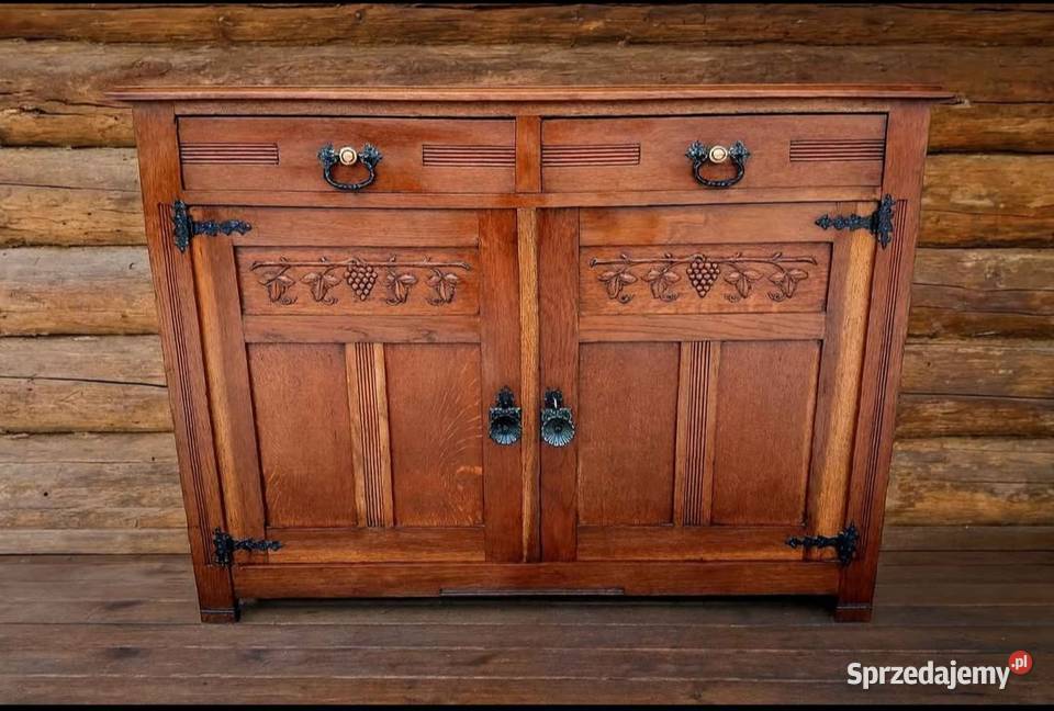 Komoda Drewniana Wiejska Stylowa Komody Kamienna Góra