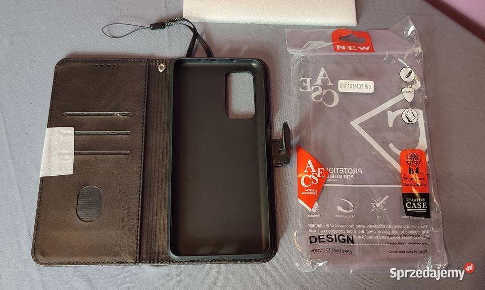 Case Xiaomi 10T 10T Pro etui z klapką na magnes Jasień