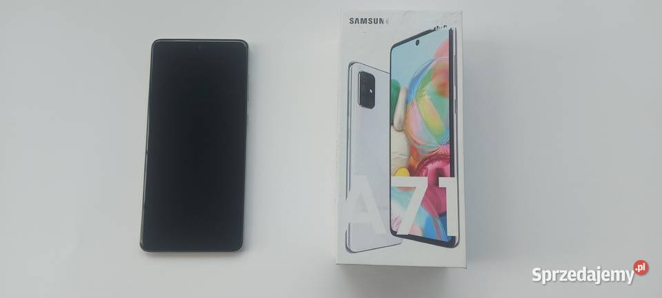 Samsung A71 Silver w stanie idealnym Telefony i Akcesoria Wołomin