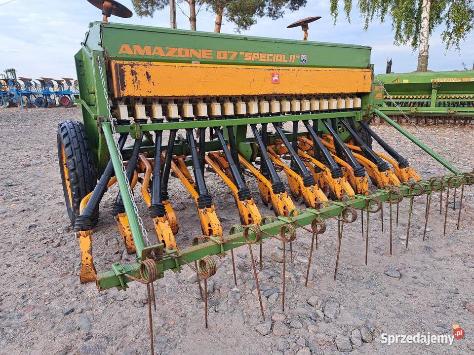 Siewnik AMAZONE D7 SPECJAL II typ 25 wielkopolskie Kłodawa