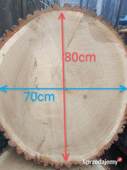 Stoły dębowe 13cm Tychnowy sprzedam