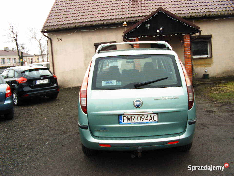 Fiat Ulysse 20 JTD 2005 r 7 osób światła przeciwmgielne Ulysse wielkopolskie Września