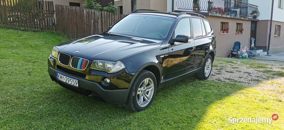 Bmw X3 e83 M pakiet 20 Diesel 177 4x4 automat Skomielna Czarna