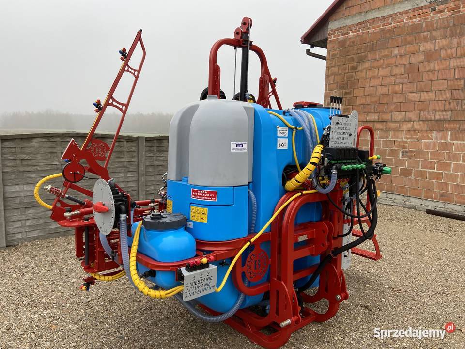 Opryskiwacz Zawieszany Polowy 1200L 12m 15m 18m nieuszkodzony Radomsko