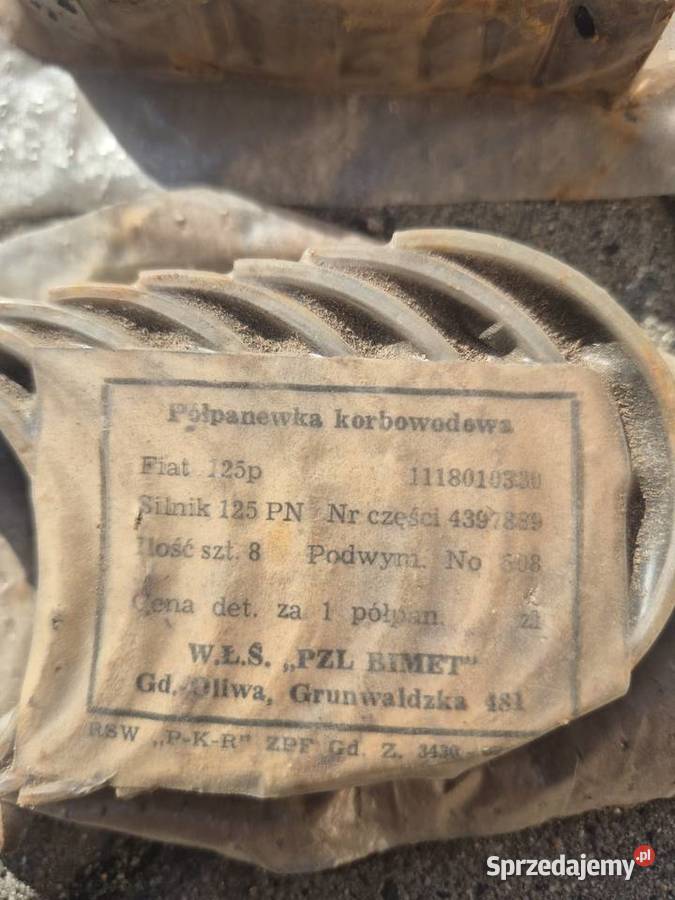 Pólpanewka korbowodowa Fiat 125p 8 nowe PRl
