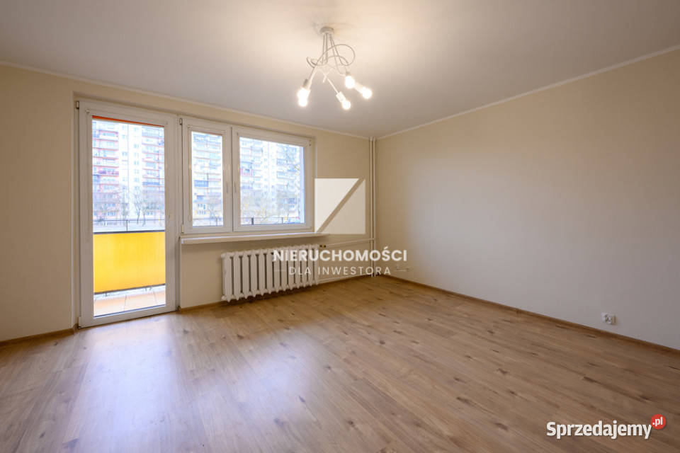 3 pokoje remoncie z dużym balkonem Fredry sprzedam